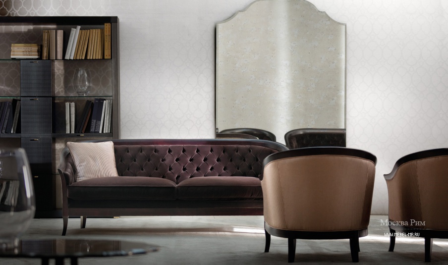 Диван с закругленной спинкой Marta Classic, Angelo Cappellini