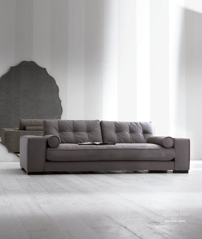 Двухместный диван с низкой спинкой Mavra, Angelo Cappellini - Мебель МР