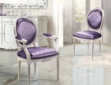 Стул с резным каркасом Mediterraneo, Angelo Cappellini