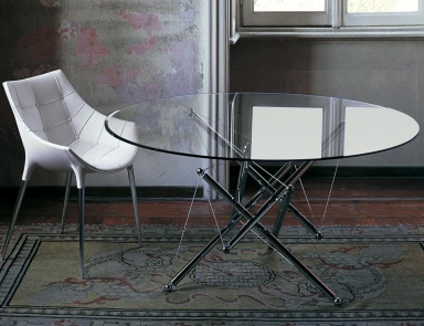 Стол обеденный 713/714 на металлическом каркасе, Cassina