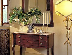 Консоль  из массива дерева, DOLFI