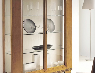 Витрина с двумя распашными дверцами Stoccolma, Bizzotto