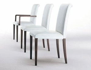 Стул на каркасе из массива бука, Iris - Rivolta