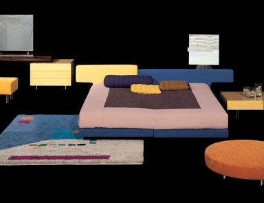 Двуспальная кровать Wing line, Il Loft