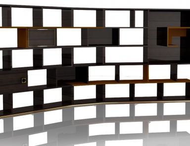 Стеллаж из натурального дерева, Formitalia