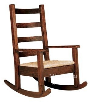 Кресла-качалки из массива