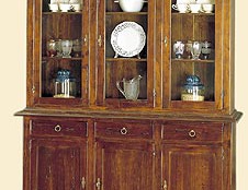 Сервант из массива дерева, DOLFI (мебель в стиле кантри, деревенский стиль)