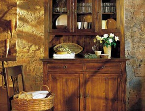 Секретер из массива дерева,  DOLFI