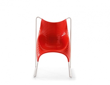 Стул с металлческим каркасом Wavy, Moroso