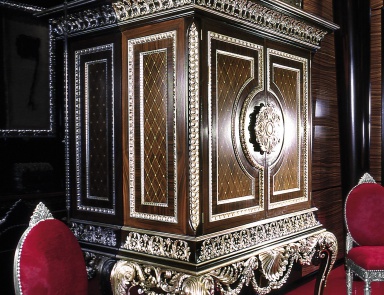 Барный шкаф Jacob из натурального дерева, Francesco Molon