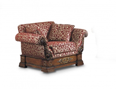 Кресло в текстильной обивке, Francesco Molon