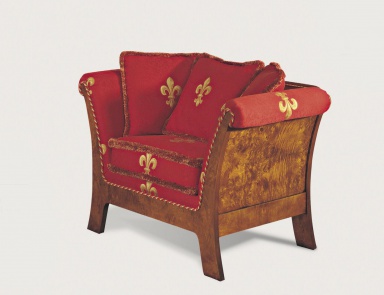 Кресло в текстильной обивке, Francesco Molon