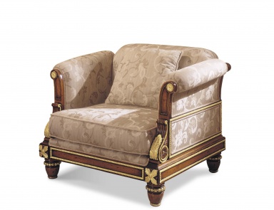 Кресло в текстильной обивке, Francesco Molon