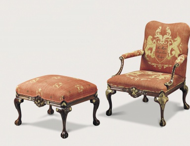 Кресло в текстильной обивке, Francesco Molon