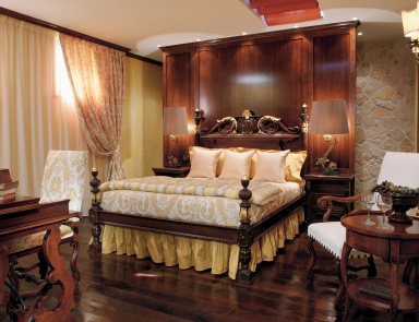 Спальня в отеле Molon Hotel, Francesco Molon (спальня барокко, рококо)