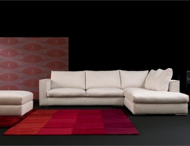 Пуф на деревянном каркасе обитый тканью Daily, Mimo