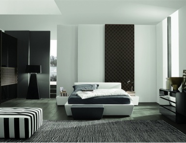 Кровать двуспальная с подиумом Gran Place, Mobileffe