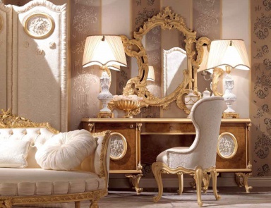 Трюмо из натурального дерева, Jumbo Collection (мебель классические спальни)