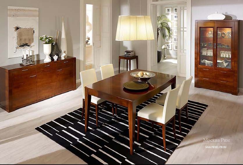 Сервант с внутренней подсветкой из массива дерева Eleganza, Selva ...