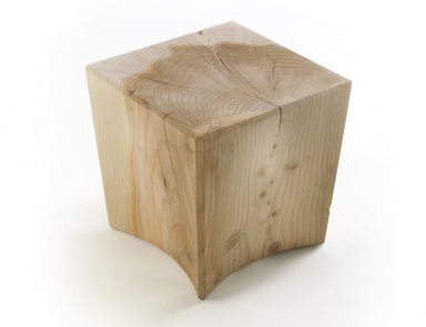 Пуф из массива кедра Stock, Riva 1920