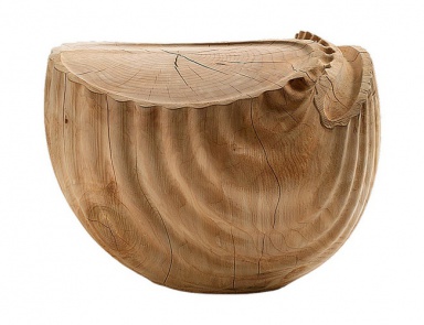 Пуф из древесины Pipa, Riva 1920