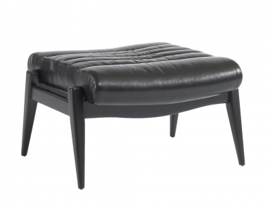 Пуф кожаный Hans, DwellStudio