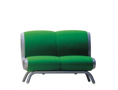 Диван двухместный на стальном каркасе Gluon, Moroso