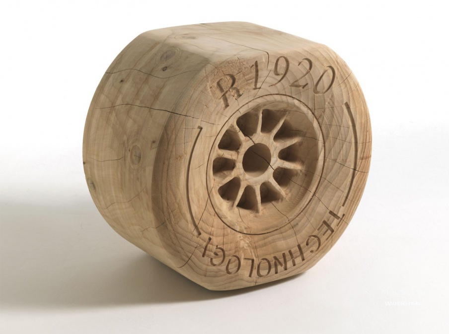 Табурет в форме колеса F1, Riva 1920