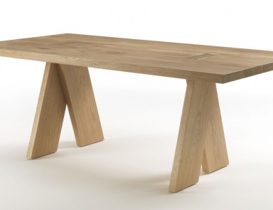 Обеденный стол из массива древесины Jedi, Riva 1920