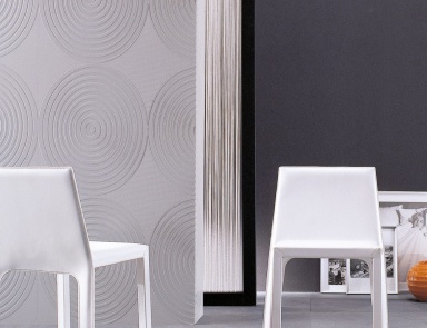 Стул на металлическом каркасе, полностью обтянутом кожей, Area - Porada