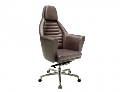 Кресло офисное кожаное GT, Smania