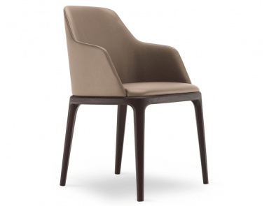 Кресло с каркасом из ореха Grace, Poliform