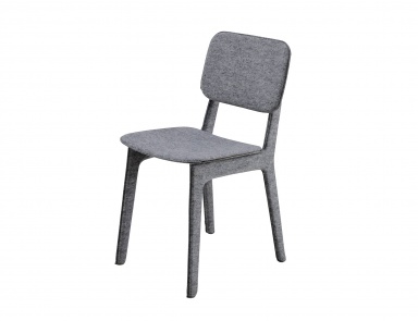 Стул в текстильной обивке FELT, Ligne Roset