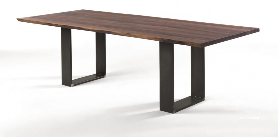 Стол с топом из массива древесины Newton Natural Sides, Riva 1920
