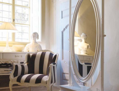 Кресло на фигурных ножках, Savio Firmino