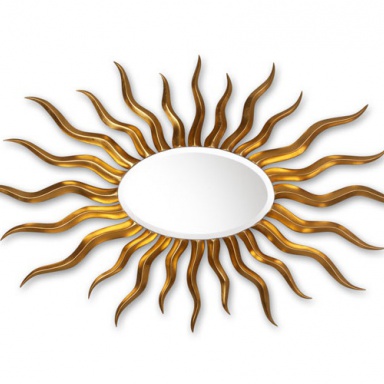 Зеркало Elliptical sunburst