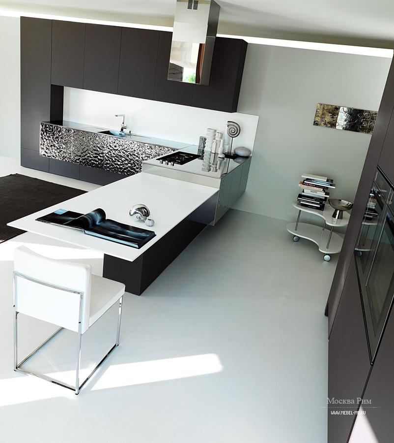 кухня (гарнитур для кухни) Aster Cucine, Contempora, Acciaio