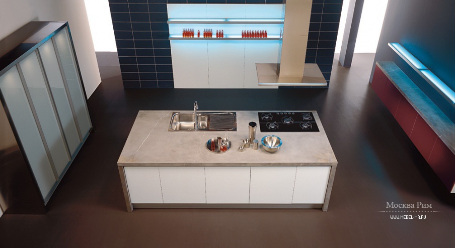 кухня (гарнитур для кухни) Aster Cucine, Contempora, Laccato