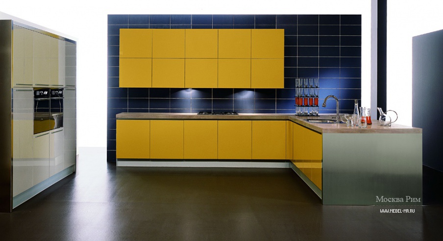 кухня (гарнитур для кухни) Aster Cucine, Contempora, Laccato