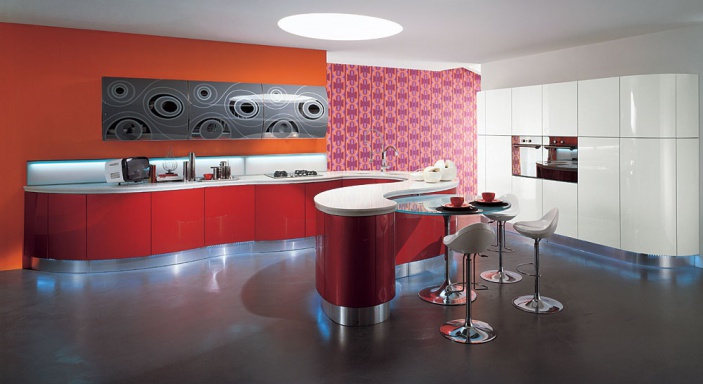 Кухня (гарнитур для кухни) Laccato