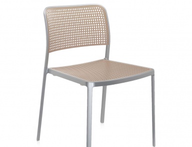 Стул с каркасом из алюминия Audrey, Kartell