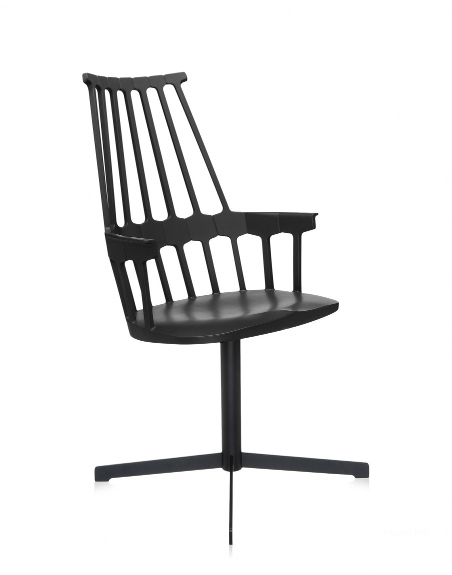 Стул на вращающемся основании Comback, Kartell
