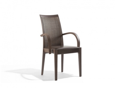 Стул с каркасом из натурального дерева Lupo, Potocco