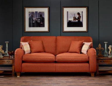 Диван с деревянным каркасом Bloomsbury large sofa, David Gundry