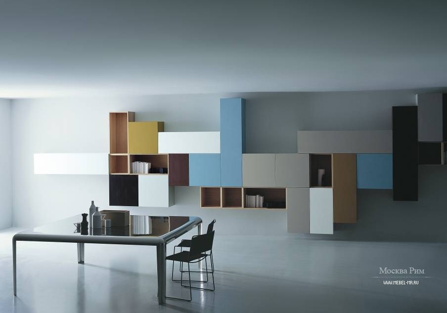 Модульная система хранения геометрической формы, Modern Shelf- Porro
