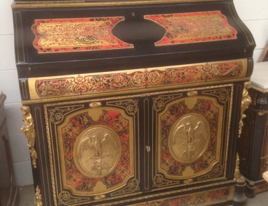 Секретер Boulle из натурального дерева, Marconi Arte