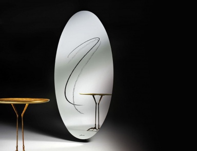 Зеркало дизайнерское Le Miroir 'S', Cassina (овальное зеркало)