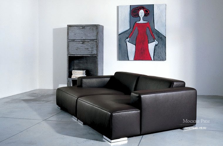 Диван с очень глубоким сиденьем, XL - Rivolta - Мебель МР