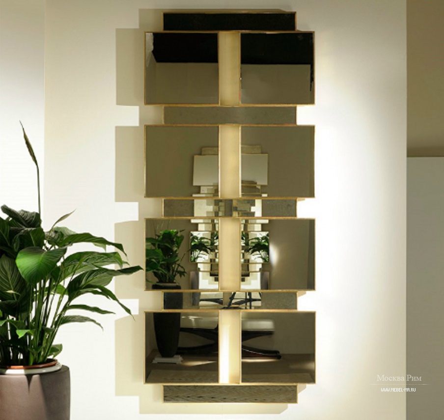 Зеркало в отделке Oro Art Deco Milano, Casali