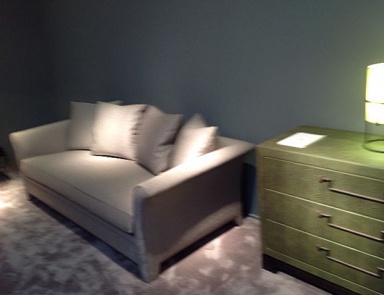 Диван с невысокой спинкой Lys, JNL (белый диван)